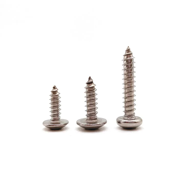 Stainless Steel 304 316 Flat Head Self Tapping Screws