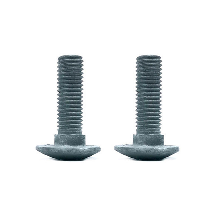 High Strength 4.8/8.8/10.9/12.9 grade Carbon Steel Hot Dipped Galvanized HDG Carriage Bolt Use for electric tower