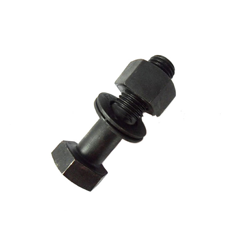 High Strength Steel Black Structure Hex Bolts DIN6914