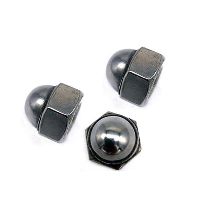 High Tensile Stainless Steel Ss304 /316 Decorative Hex Cap Nuts