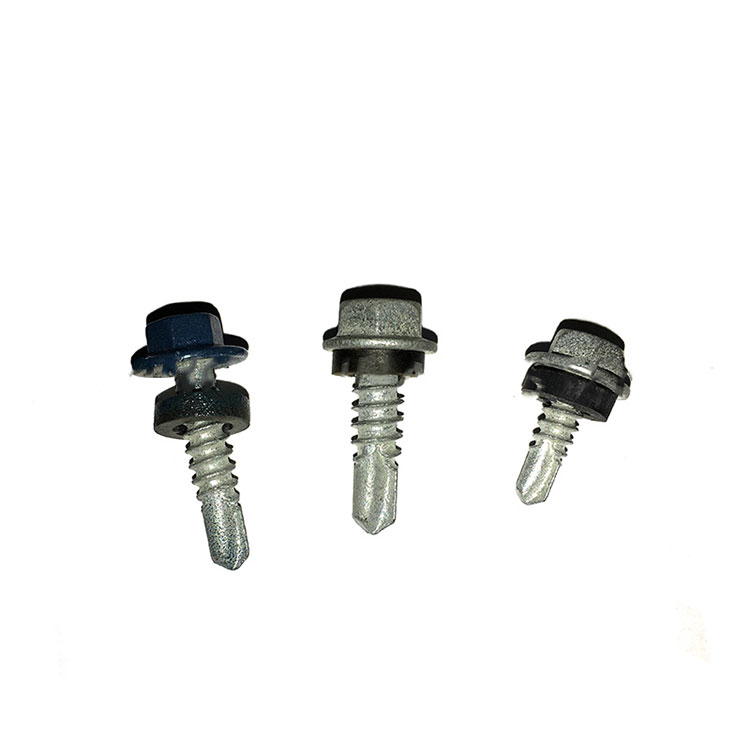Hot Dip Galvanized Self Drilling Screws with EPDM Washer DIN7504 - 1 