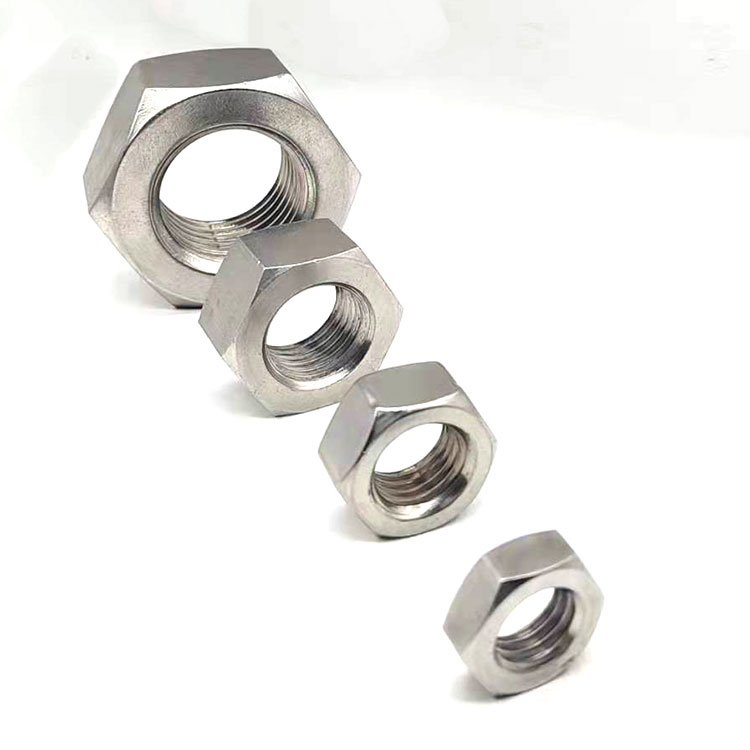 INOX A2 INOX A4 Stainless Steel 304 316 M10 M12 M16 Types of Hex Nuts - 1 