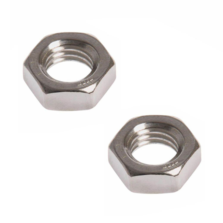 ISO 4032/UNI 5588 Stainless Steel A2 A4 Ss304 Ss316 Hex Head Nut Hex Bolts And Nuts - 2 