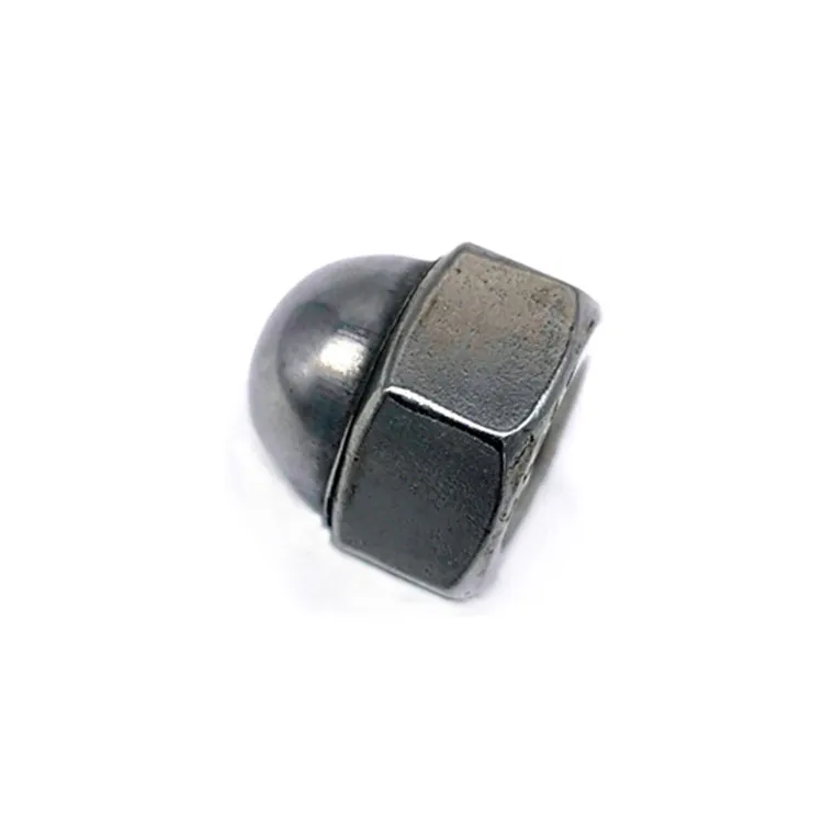 M18 stainless steel ss316 round head hexagon decorative cap nut