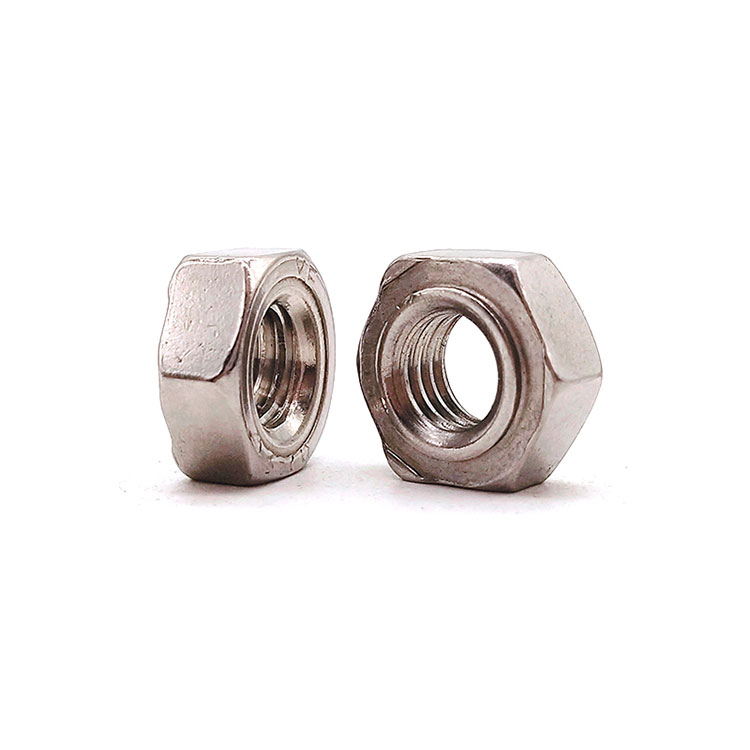 M3 M20 Stainless Steel SS304 SS316 DIN 929 Hex Weld Nuts - 0 