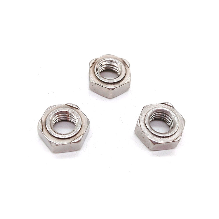 M3 M20 Stainless Steel SS304 SS316 DIN 929 Hex Weld Nuts - 3