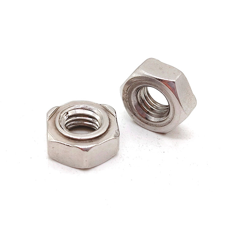 M3 M20 Stainless Steel SS304 SS316 DIN 929 Hex Weld Nuts - 4