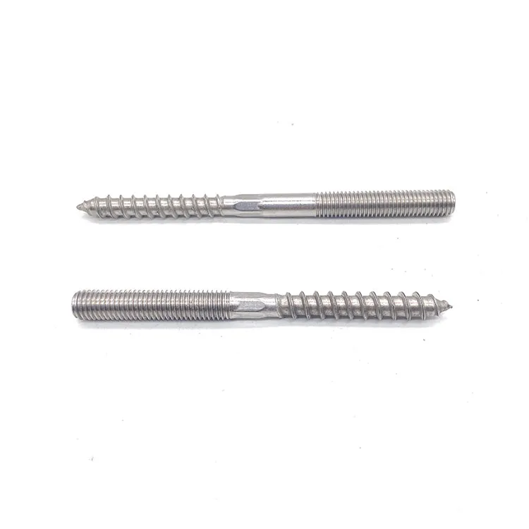 M6 M8 M10 Hanger Bolts Double Threaded Self Tapping Wood Screw Mga Double End Screw