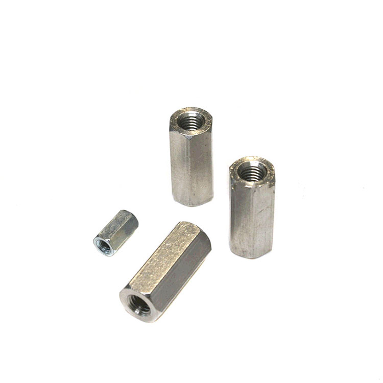 M8 M10 Stainless Steel A2-70 DIN6334 Hex Coulping Nut