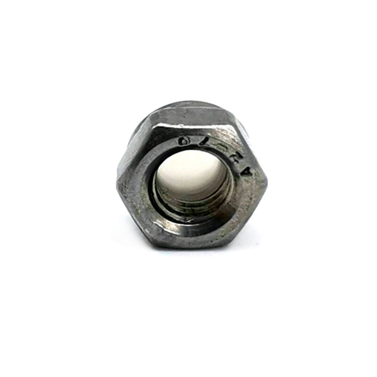 Stainless Steel SS304 316 Hexagon Domed White Nylon Cap Nuts - 2 