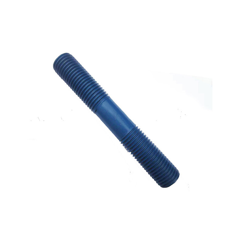 PTFE TEFLON blauwe dubbele uiteinden roestvrij staal 316L 316 304 tapbout