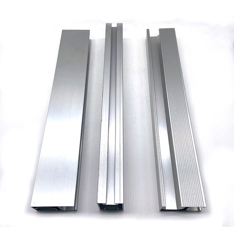 Zonnepaneelbeugels Aluminium extrusie 6063 T5 Zonnepaneelframes Aluminium profielen - 0