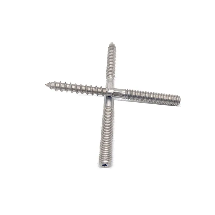 SS304 SS316 Double Threaded Hanger Bolts