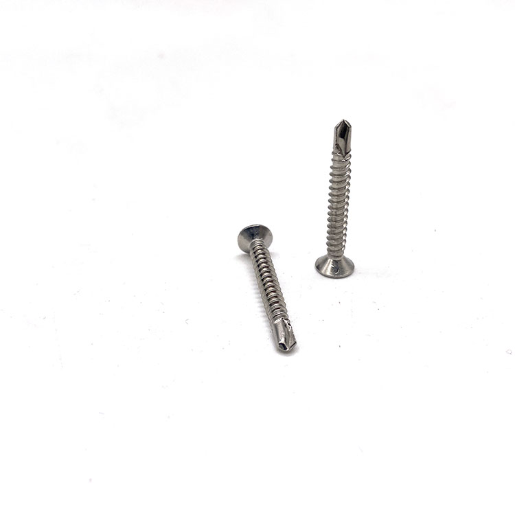 SS316 SS304 China Factory Supply Hardend Countersunk Head Self Drilling Screws - 3 