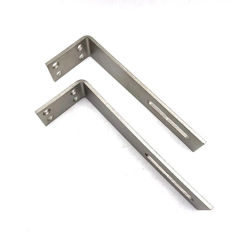 Roestvrij staal 304 316 aangepaste metalen plank hardware L-beugel