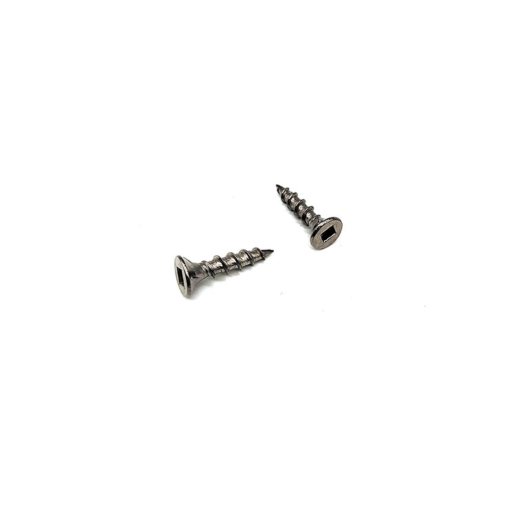 Stainless Steel 304 316 Square Recessed Countersunk Head Self Tapping Screws