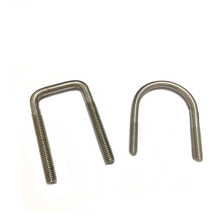 Stainless Steel A2 SS 304 Square U Bolts - 1
