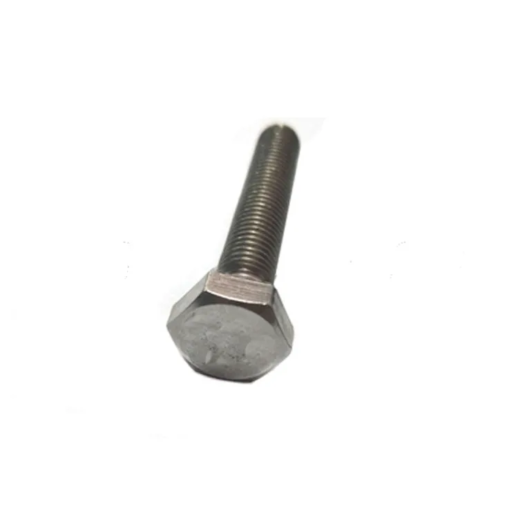 Paslanmayan Polad A4-80 SS304 SS316 DIN933 Hex Bolt