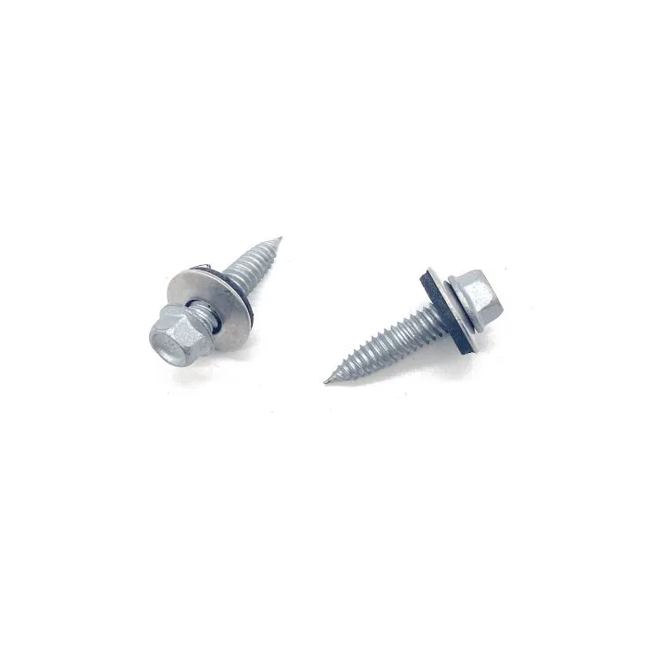 Stainless Steel SS304 SS316 Ss410 Hex Flange Kepala Roofing Screw/Bi-Metal Screw/Self Tapping Screw