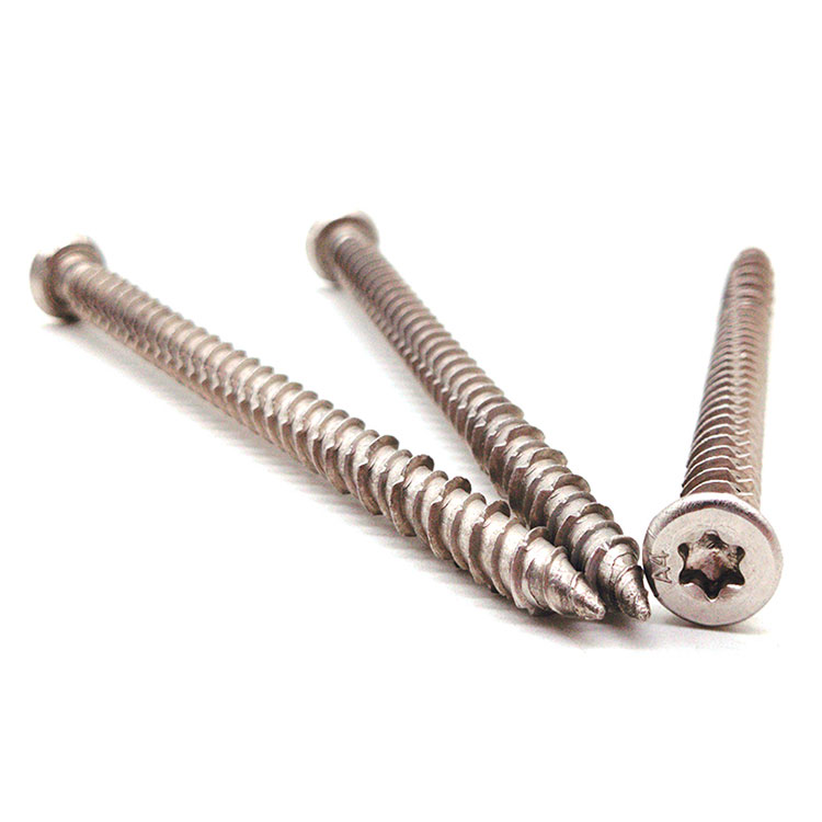 DIN7982 Stainless Steel Phillips Cross Recessed Flat CSK Self Tapping Screw - 3