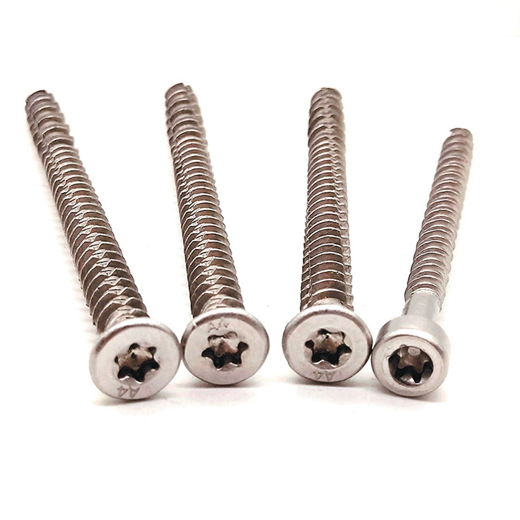 DIN7982 Stainless Steel Phillips Cross Recessed Flat CSK Self Tapping Screw - 4 