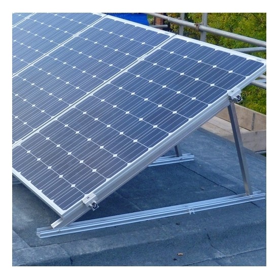 Регулируем лесен за монтаж монтаж на соларен панел на плосък покрив