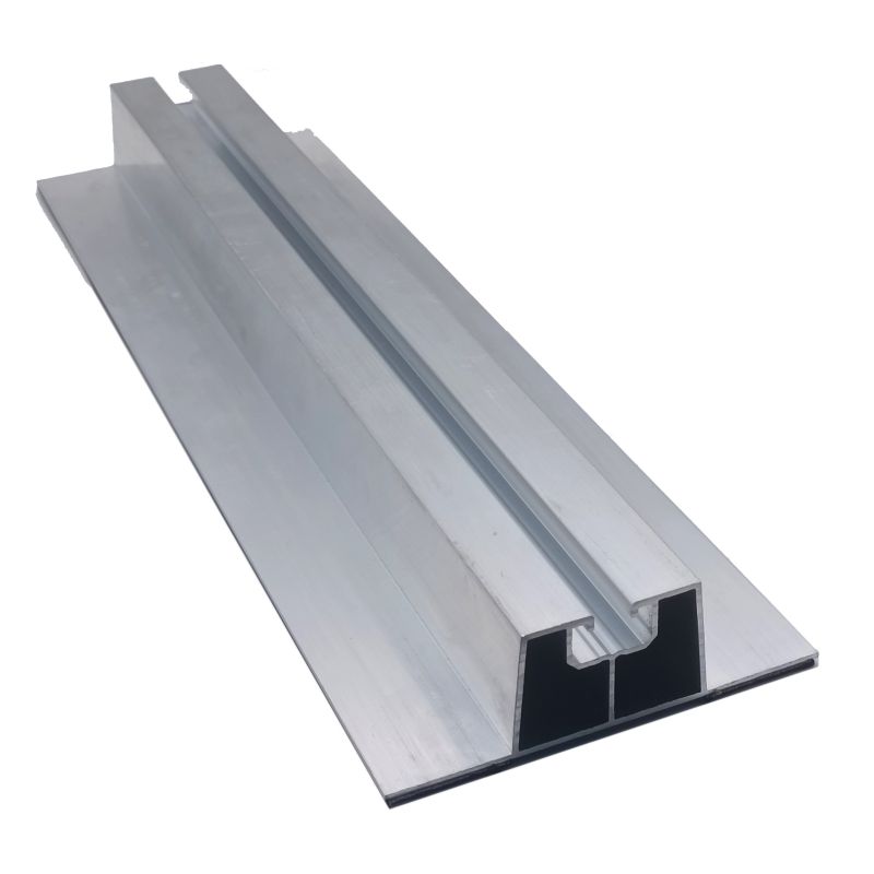 Sekcja profilu aluminiowego Szyna aluminiowa do montażu solarnego