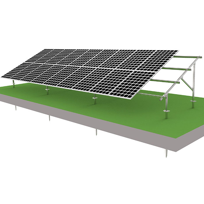 پانل های خورشیدی نصب شده روی زمین برای مزرعه و کشاورزی
