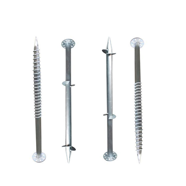 Helical Piles Screw Piles Foundation Ground Screw for Solar Panel