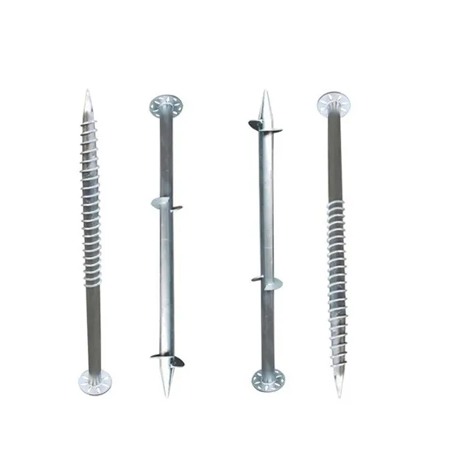 Helical Piles Screw Piles Foundation Ground Screw for Solar Panel