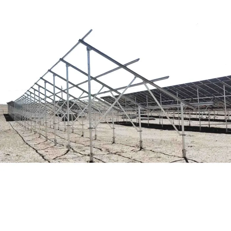 Panel Surya Mount Bracket Solar Ground Screw Mounting System
