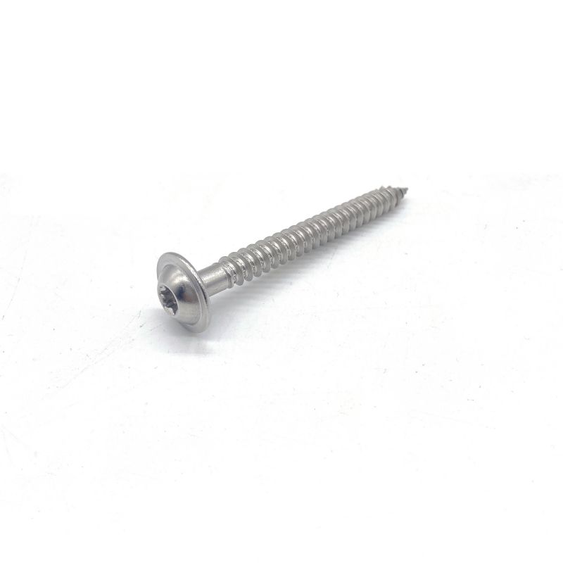 Pan Head Screw Pozi Flange Self Tapping Screws With Collar
