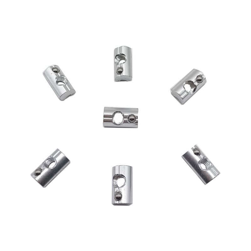 Solar Panel Mounting System Spring Nut And Bolt Aluminum Nut