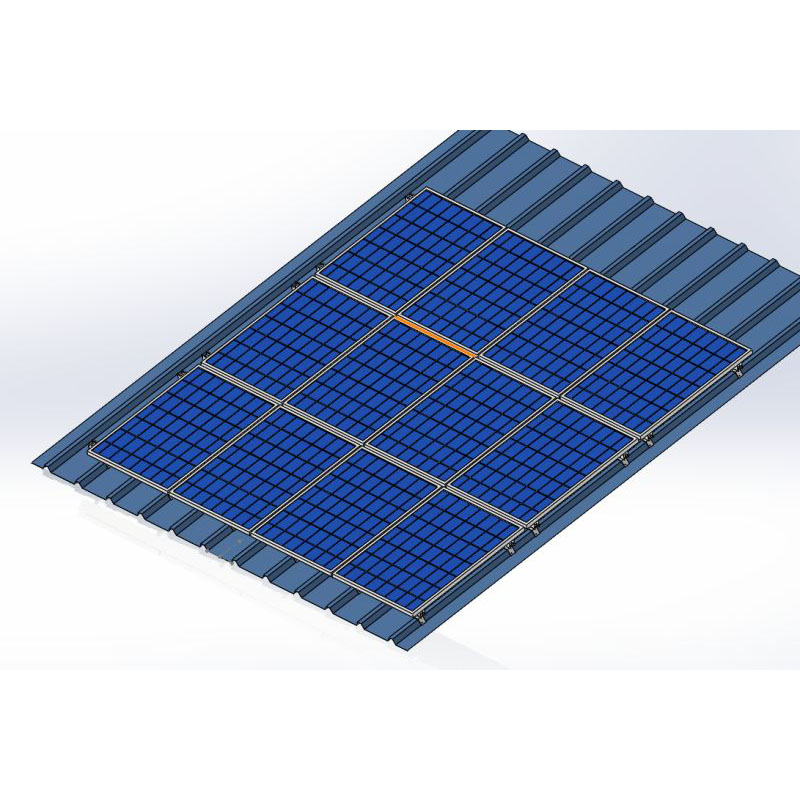 Аксессуары для крепления на крыше солнечной панели для системы крепления солнечной батареи на черепичной крыше