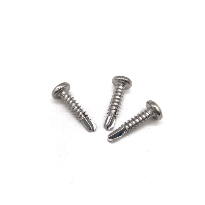 Stainless Cross Recessed Pan Head Philips Drive Self Drilling Screw