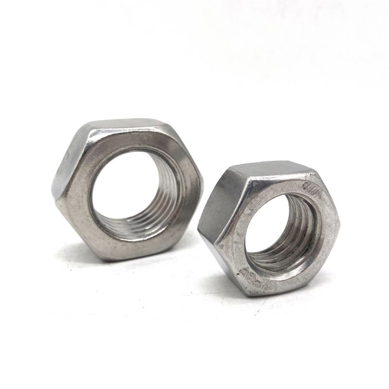 Stainless Steel DIN934 Hexagon Nuts Hex Bolts And Nuts