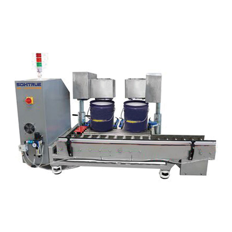 20-100L Barrel Semi-Automatic Pharmaceutical Liquid Filling Machine