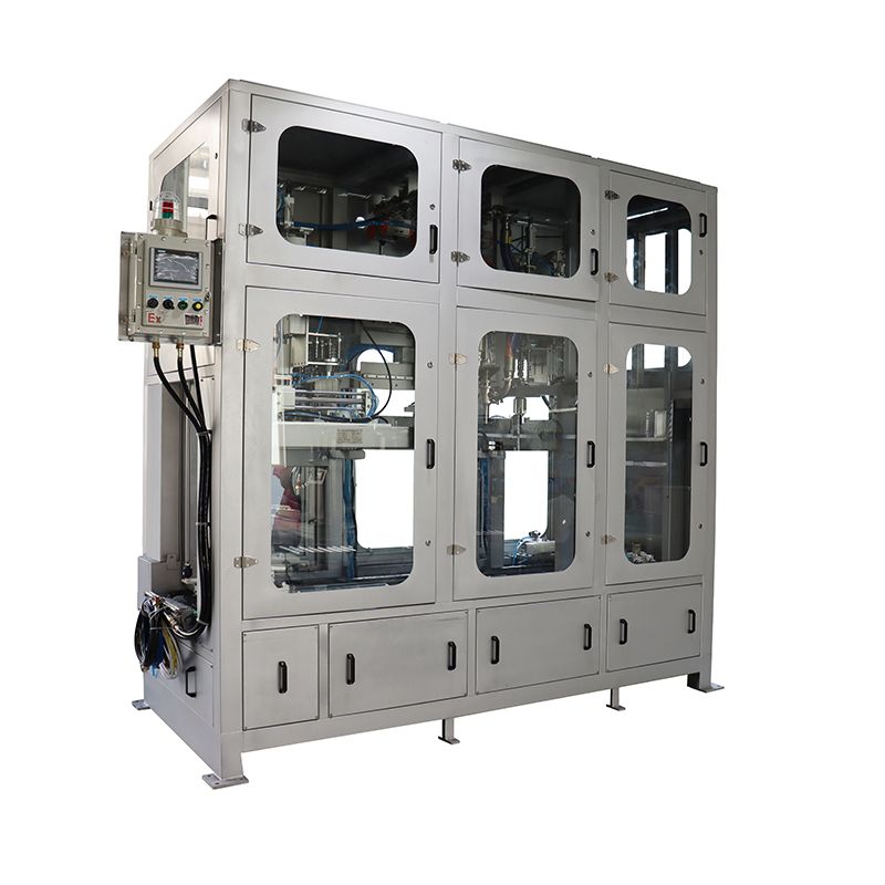Máquina de llenado automática de materia prima química de barril 200L