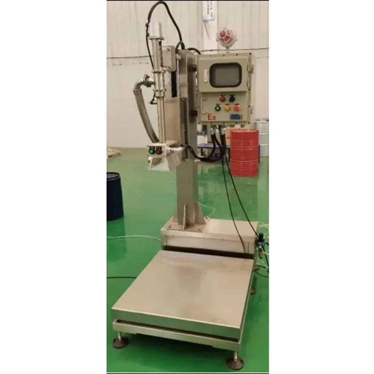 200L Barrel Semi-Automatyske Pharmaceutical Liquid Filling Machine