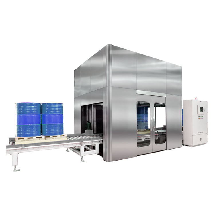 200-l-Fässer und IBC-Fässer teilen sich eine vollautomatische Harzflüssigkeitsfüllmaschine