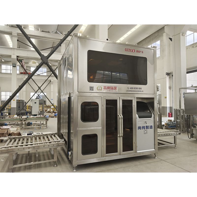 200 l būgnai ir IBC būgnai dalijasi automatine cheminių žaliavų pildymo mašina