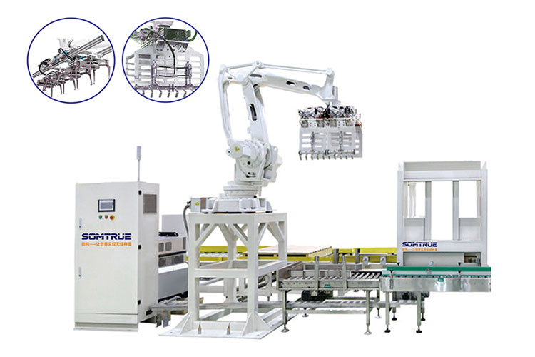 New robot palletizer: a powerful tool for intelligent production debuts