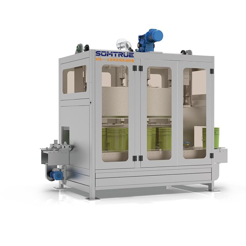 Máquina automática de recheo de materias primas químicas de barril de 20 L