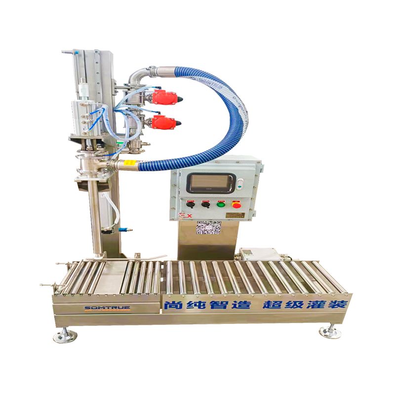 20L Umshini Wokugcwalisa I-Semi-Automatic Chemical Raw Material Filling Machine