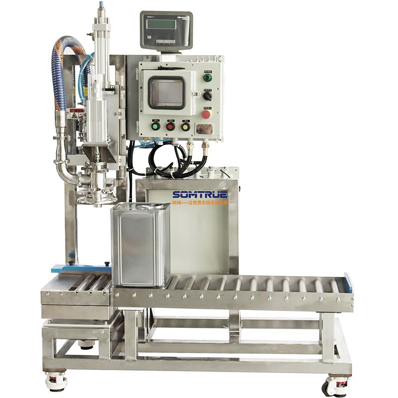 Machine de remplissage semi-automatique de liquide de nouvelle énergie de baril de 20 L