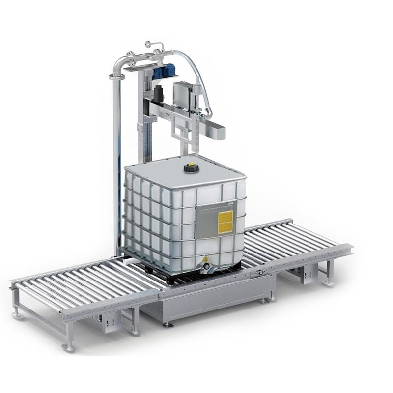 IBC Barrel Semi-Automatic Chemical Additive Fyllningsmaskin