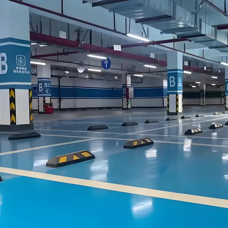 Polyaspartic floor coating