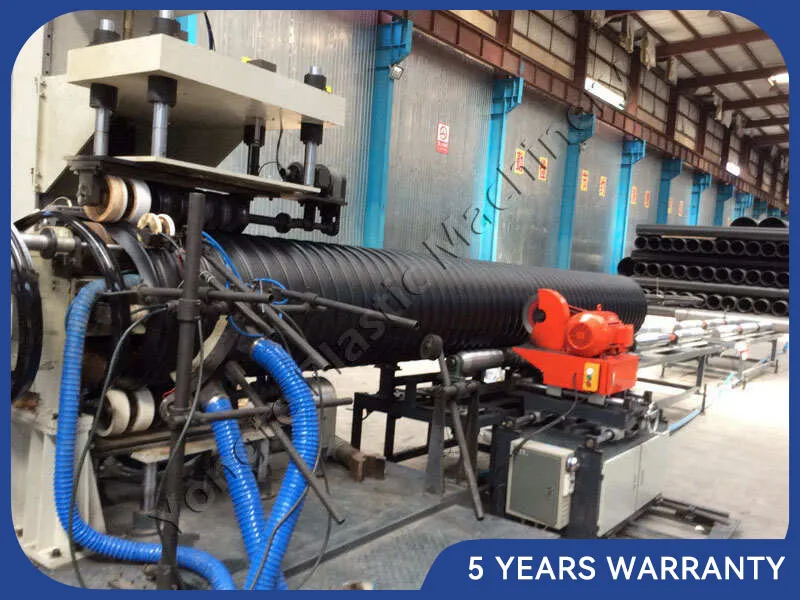 HDPE Large-Diameter Winding Pipe Production Machine