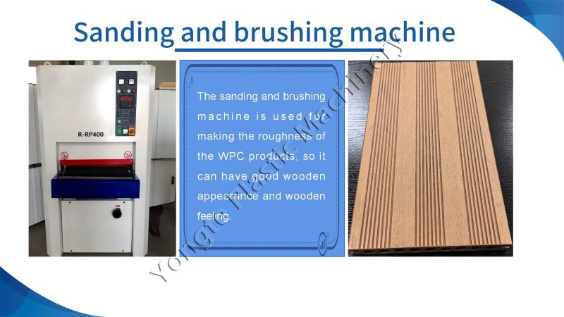 wpc sanding and brushing equipment