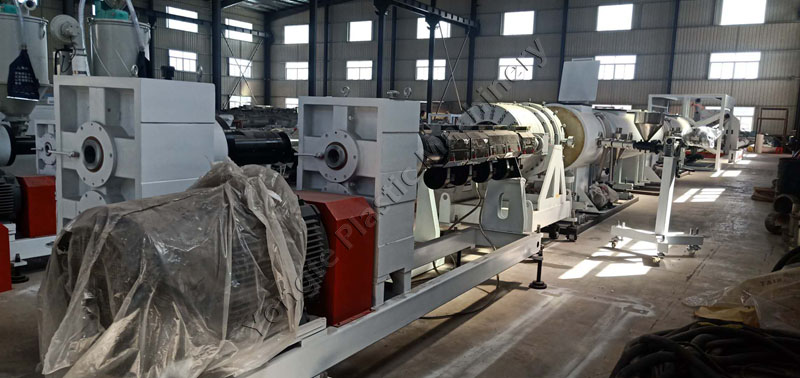 110-315mm HDPE pipe extrusion machine